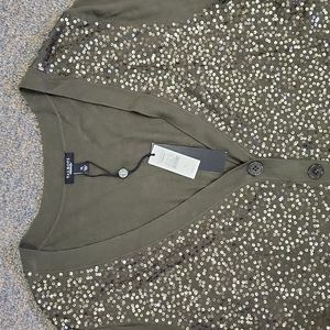 New Talbots short sleeve sweater